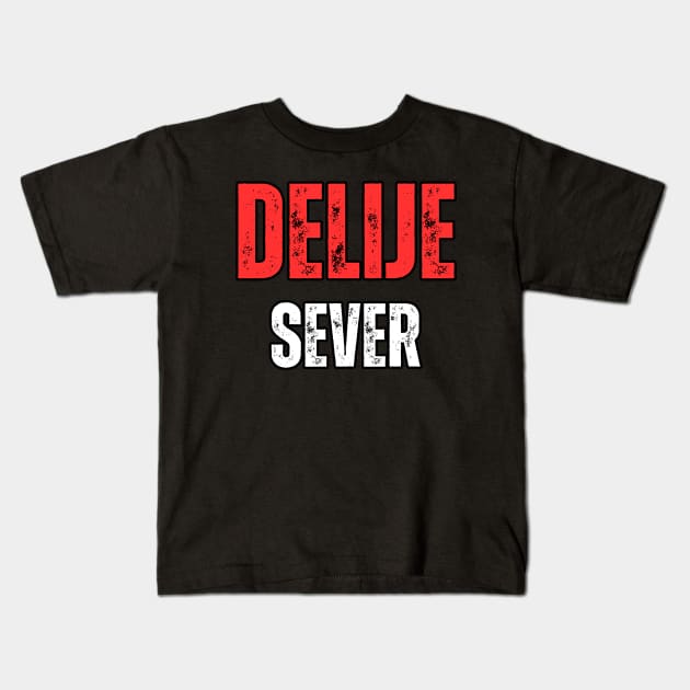 Delije Sever Kids T-Shirt by Providentfoot